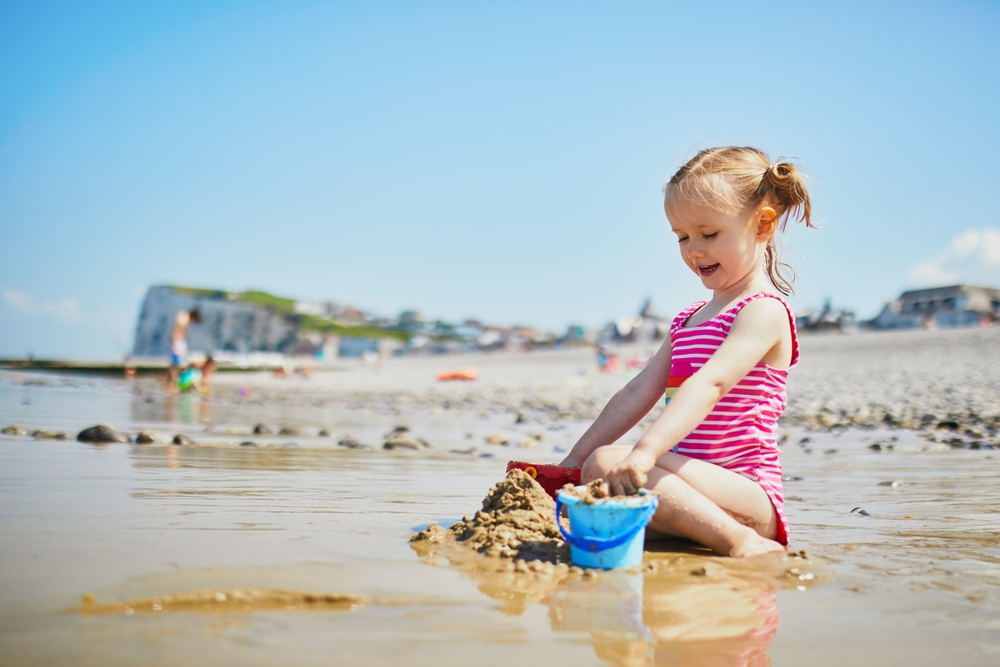 Bretagne Familie Strände mit Kindern