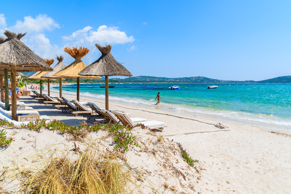 Strand Saint Cyprien Korsika