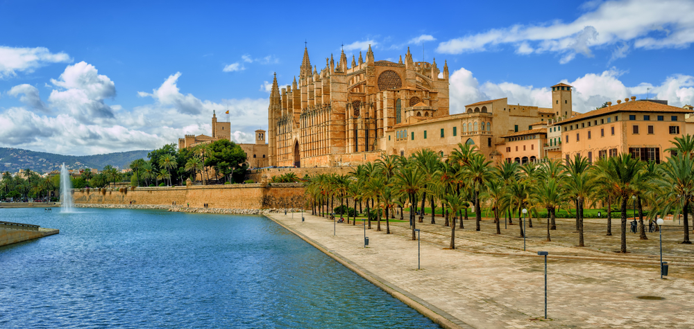 Cathédrale La Seu à Palma de Majorque