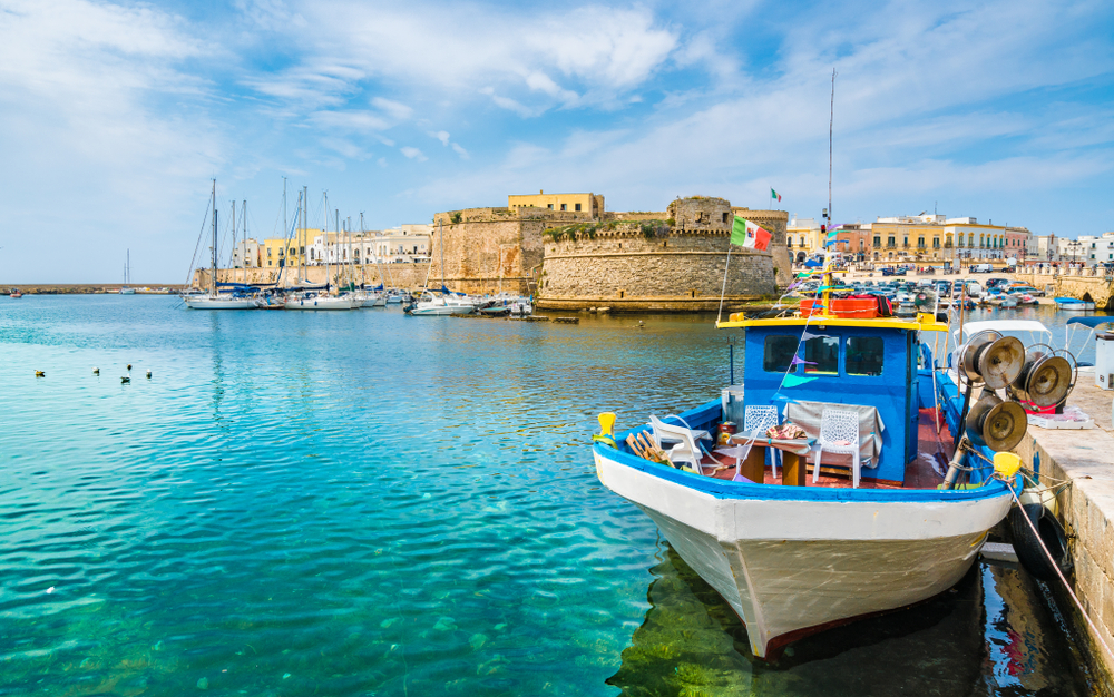 port Gallipoli et sa vieille ville