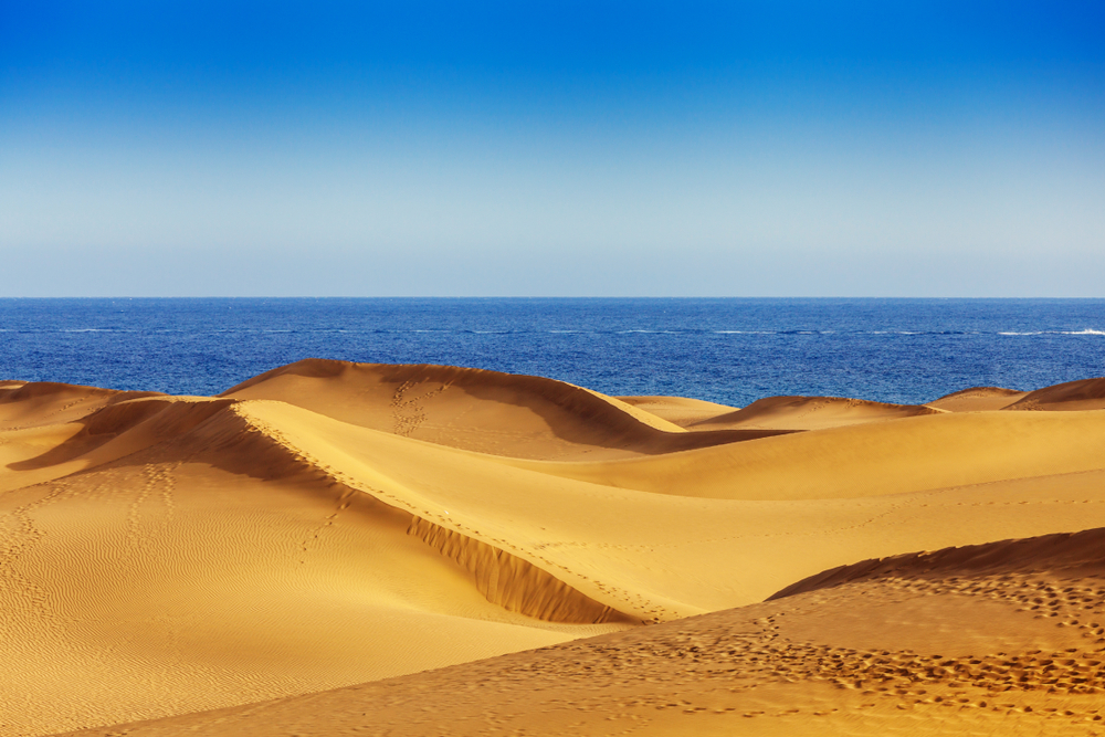 dunes, playa de Maspalomas, Grande Canarie